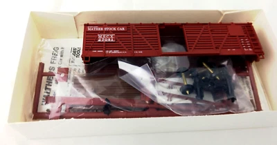 Walthers HO Scale 932-3410 Mather Stock Car 40' Single Door Stock Car  - Image 1 of 4