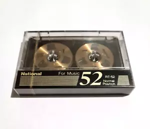 NATIONAL RT-52 REEL TO REEL 52 MIN Blank Audio Cassette Japan SEALED R2R - Picture 1 of 4