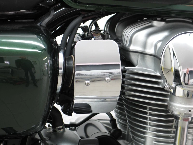 Fehling 6027 Zierblende Einspritzanlage links für Kawasaki W800 Bj. 2011-2016