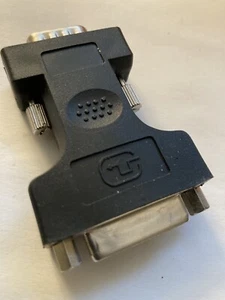 QVS CF15d-FMA adapter DVI-I Male to VGA Female - Picture 1 of 1