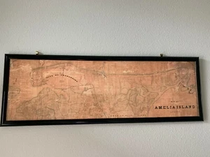 1877 Map of Amelia Island Florida Fernandina Beach - Picture 1 of 4