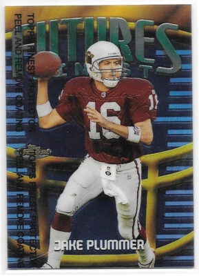 1998 Topps Finest Jake Plummer Futures Finest Insert /500 F3 Arizona Cardinals - Image 1 of 2