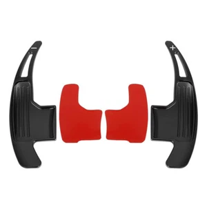 Aluminum Steering Wheel Shift Paddle Extension-Black fits Ford Mustang 2015-2023 - Picture 1 of 9