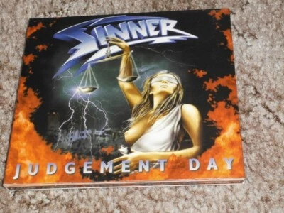SINNER "JUDGREMENT DAY" rare org.1997 Digipak CD - Bild 1 von 4