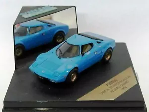 WOW EXTREMADAMENTE RARO Lancia Stratos HF V6 Riv Blue 1974 1:43 velocidad/minichamps - Imagen 1 de 3