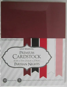 Core'Dinations Cardstock Paper 8 1/2" X 11" 50 sheets MULTI-COLOR or SINGLE pick - Picture 1 of 64