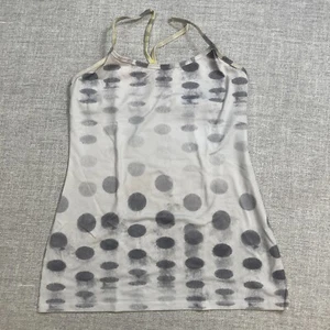 Lululemon Womens Diversity Tank Top in Seaside Dot White Size 10 - Picture 1 of 9