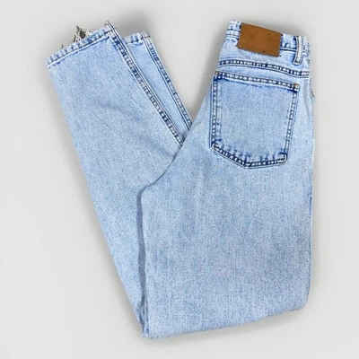Jeans feminino vintage Zena 5 bem usado cintura alta lavagem leve desgastado  - Imagem 1 de 4