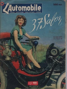 L'AUTOMOBILE 54 1950 SALON DE L'AUTOMOBILE HOTCHKISS GREGOIRE RAYMOND SOMMER - Imagen 1 de 1