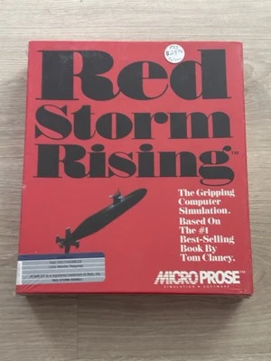 NEW RED STORM RISING By Microprose for Atari 520/1040 ST NIB SEALED NOS - Image 1 of 4