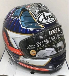 CASCO CARA COMPLETA ARAI RX-7X PEDROSA SHOGUN NUEVO 57-58 CM TALLA M - Imagen 1 de 6