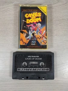 Caves Of Doom ZX Spectrum 48K Video Game Cassette Tested & Working - Picture 1 of 8