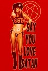 Sheri Moon Zombie Say You Love Satan Poster 11x17 inch