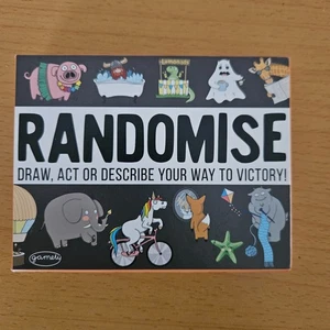 Randomise: The Hilarious Pocketsize Party Game of Acting, Drawing & Describing - Picture 1 of 2