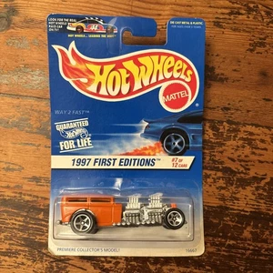 1996 Hot Wheels ‘97 First Editions Way 2 Fast Orange 7/12 - Picture 1 of 3