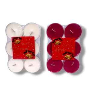 Müller 6er Pack Duft Teelichter Vanille oder Apfel ca. 6cm Brenndauer 8h - Bild 1 von 3
