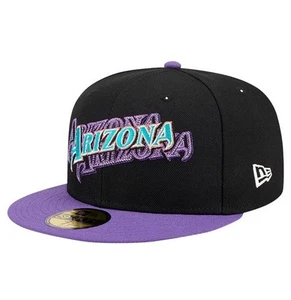 Herrenmütze Arizona Diamondbacks New Era schwarz Schattenstich 59FIFTY tailliert - Bild 1 von 5