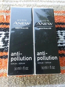Lot of 2 Avon Anew NEUTRALIZE Anti-Pollution Serum NEW AND SEALED - Picture 1 of 2