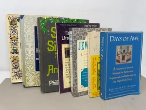 Lot of 7 Jewish Books - Haggadah, Rosh Hashanah, Passover, Guide to Holy Days - Picture 1 of 22