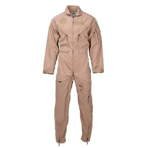 Original Dutch military coverall khaki flight pilot jumpsuit meta-aramid NEW - Picture 1 of 5