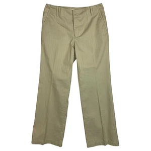 Pantalones para mujer Banana Republic 6 botas acampanadas beige tiro ancho elástico - Imagen 1 de 12