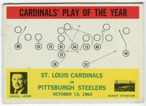 1964 Philadelphia #182 St. Louis Cardinals gioco dell'anno - Foto 1 di 2