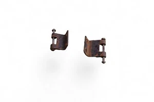 1975 Kawasaki Triple H2 H2750 750 Mach IV 750cc H2C *2874 seat hinges - Picture 1 of 3
