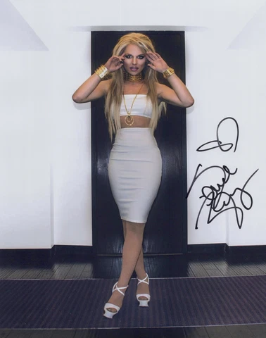 Derrick Barry Britney Spears impersonator (RuPaul's Drag Race) signed 8x10 photo Cover