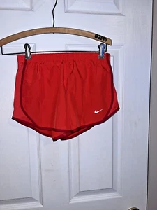 NWT NIKE Girls Red Running Shorts Sz M 848196-696 - Picture 1 of 11