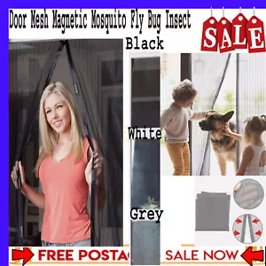 Curtain Insect Control Mosquito Blinds Magnetic Door Screen Protection Stop Fly - Picture 1 of 38
