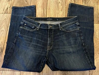 Lucky Brand 363 Straight Leg Jeans Tagged 36/30 Meas 40/30.5 Stretch - Image 1 of 4