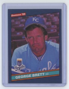 1985 Donruss George Brett Kansas City Royals #53