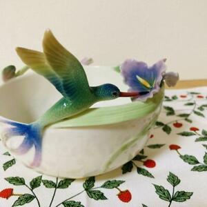 Franz Collection FRANZ Taiwan Longtail Hummingbird Flower Bowl FZ01361 Porcelain