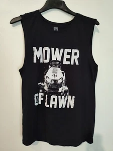 WWE Matt Hardy Mower of Lawn Vintage Wrestling Tank Top Sleeveless Medium - Picture 1 of 4