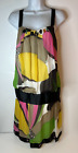 Sue Wong Size 6 Bold Colors Embellished Beaded Silk Dress Sleeveless Low Waist