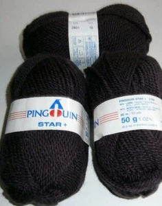 LOT OF 20 BALLS ~ PINGOUIN STAR ~ PLUM (MULBERRY) - KW (ARAN) WEIGHT - Picture 1 of 3