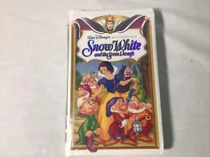 Snow White And The Seven Dwarfs (VHS) Disney Masterpiece, New - Picture 1 of 10