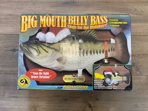 Big Mouth Billy Bass Sings For The Holidays Original Retail Packaging - Picture 1 of 4