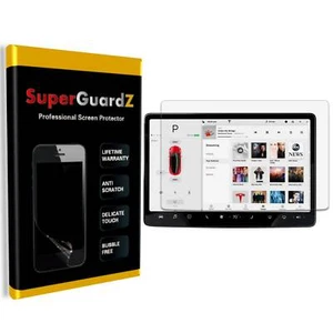3X SuperGuardZ Clear Screen Protector Shield Guard For Tesla Model Y / Model 3 - Picture 1 of 8
