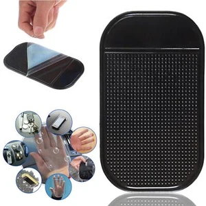 Car Dashboard Mobile Phone Holder Mat Self Adhesive Multi Purpose Anti Slip Pad - Afbeelding 1 van 10