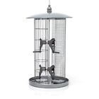 3 In 1 Metal Hanging Garden Bird Feeding Station ~ Bird Seed Suet Nut Feeders
