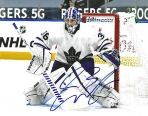 Autographed 8x10 JACK CAMPBELL Toronto Maple Leafs photo - w/COA - Picture 1 of 1