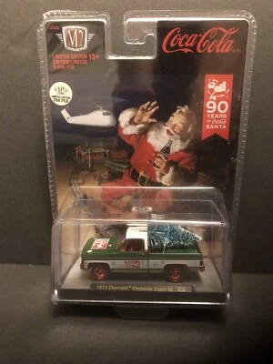 2021 M2 Chase 1973 Chevrolet Cheyenne Super 10 Coca Cola Christmas Tree 1/750 - Image 1 of 3