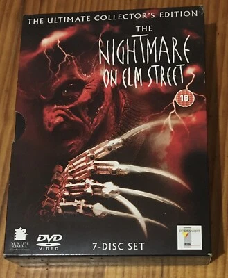 The Nightmare On Elm Street Ultimate Collectors Edition 7 Disc Dvd Boxset R2 - image 1 of 4