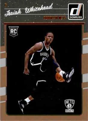 2016-17 Panini Donruss Isaiah Whitehead RC Brooklyn Nets #184 - Image 1 of 2