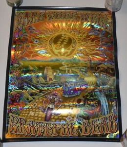 18" x 24" Grateful Dead Fare Thee Well Mike Dubois Folie 50 Jahre Poster selten - Bild 1 von 10