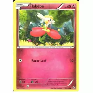 63/106 Flabebe Common: Pokemon Trading Card Game XY-02 Flashfire - Picture 1 of 1
