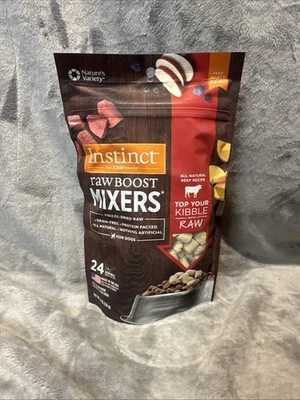 Instinct Raw Boost Mixers, Freeze Dried Dog Food Topper, Grain Free Recipe - All - Image 1 of 3