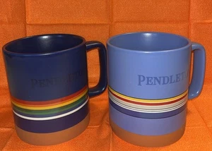 Menge 2 Pendleton Woolen Mills/Nationalparks Tassen, 18oz, dunkel & hellblau - Bild 1 von 11