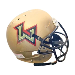 Antonio Edwards Las Vegas Outlaws 2001 XFL Game Used Helmet - Picture 1 of 6